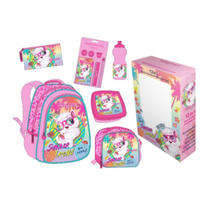 ست 12 در 1 کوله پشتی 46 سانتی LuLu Caty مدل Promotion Items 12 in 1 - LuLu Caty _کوله پشتی